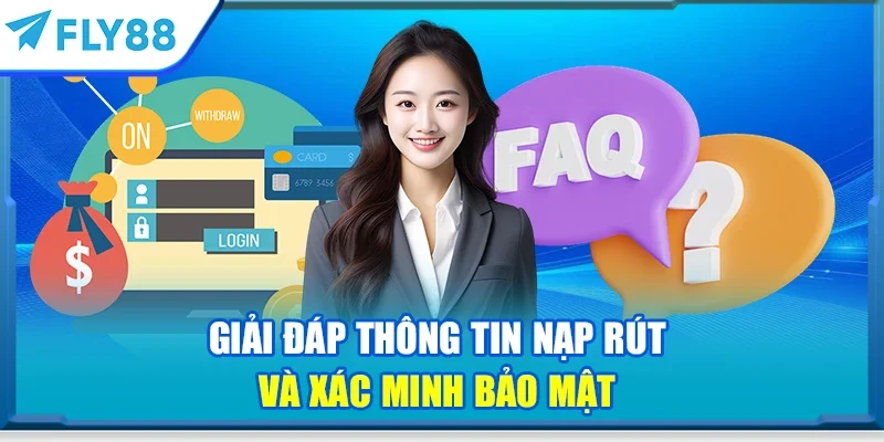 Giải đáp thông tin nạp rút và xác minh bảo mật
