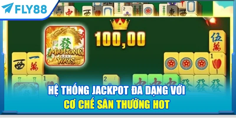 Hệ thống Jackpot đa dạng với cơ chế săn thưởng hot